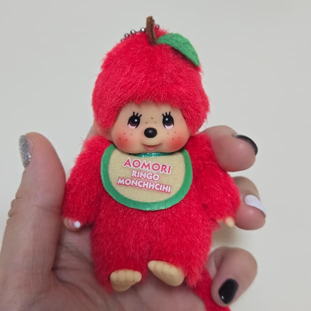 몬치치 지역한정 아오모리 한정 사과키링