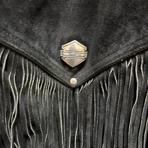 할리데이비슨 스웨이드 웨스턴 자켓 