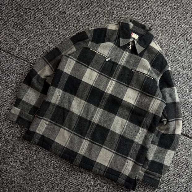 리바이스 USA 타탄체크 울 자켓 2448