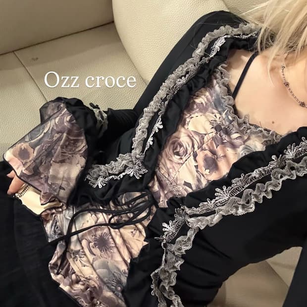 오즈크로스 오즈온 오리엔탈 블라우스