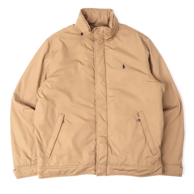 폴로 랄프로렌 베이지 플리스라이닝 블루종 점퍼 자켓