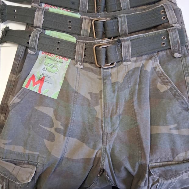 DONGIJI JEANS 카고 반바지 M사이즈(남.여공용)