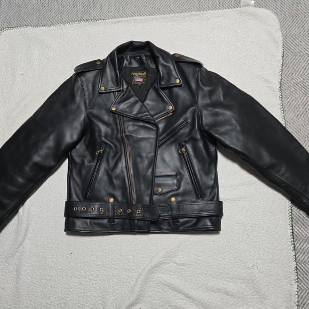 밴슨 vanson c2  더블라이더 자켓 40사이즈 