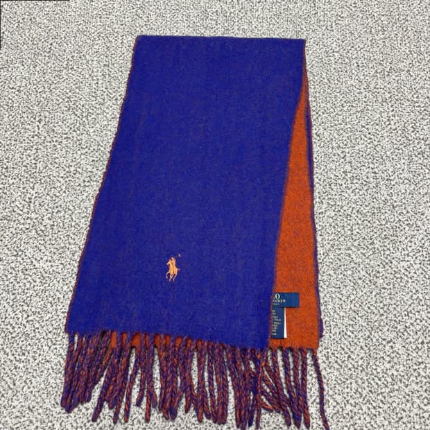 [택포,울80] 폴로 랄프로렌 이태리 머플러 목도리 [A+]