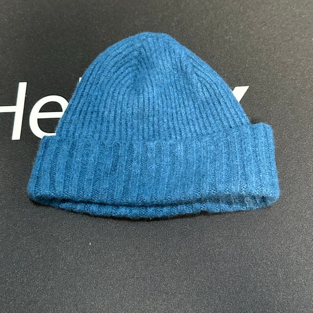 하울린 니트 비니 블루