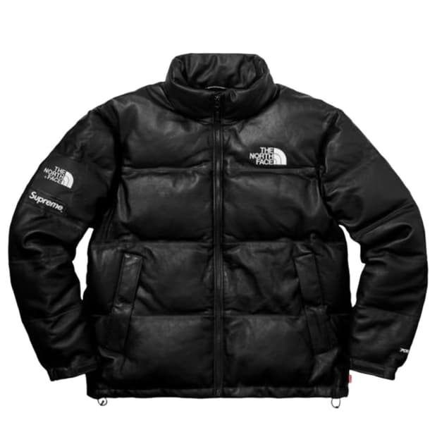 [M] 슈프림 노스페이스 레더 눕시