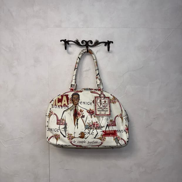 MASSIMO TRULLI Coppia Romantica tote 