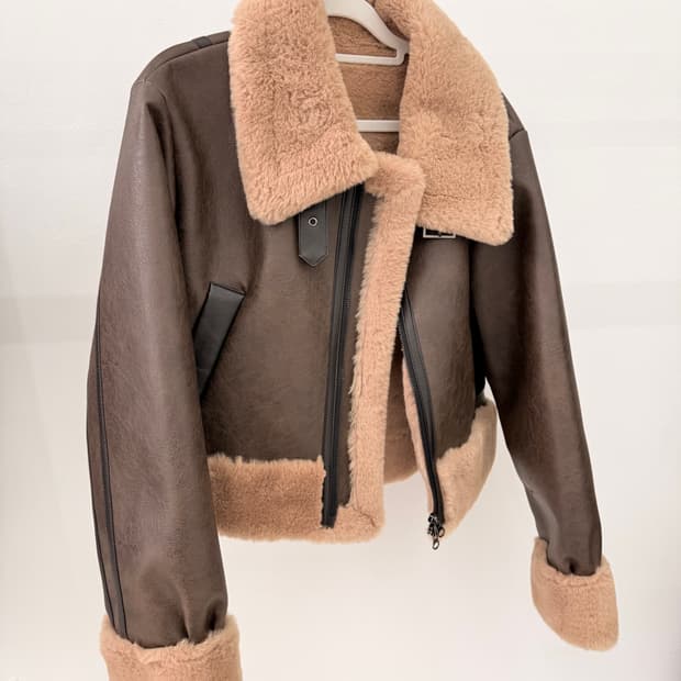 보헤미안서울 보헴서 무스탕 브라운24FW