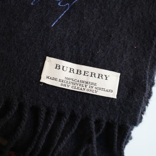 BURBERRY 버버리 캐시미어100 머플러