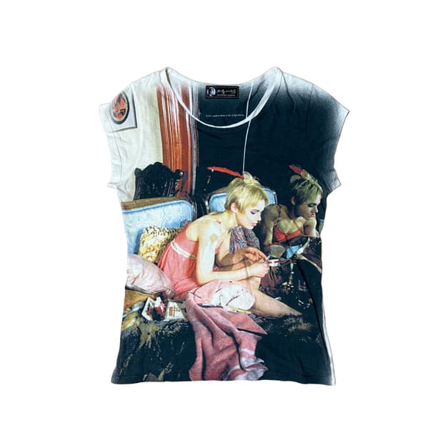 HYSTERIC GLAMOUR PRINT T-SHIRT