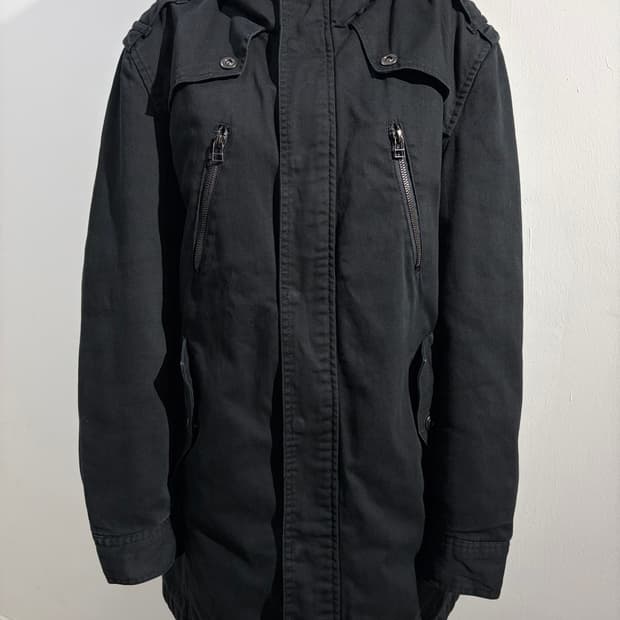 일본 빈티지 락펑크 락시크 사파리 야상 자켓