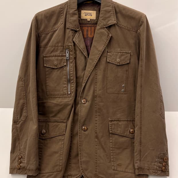 카멜 액티브 남성 워크 자켓 M 브라운