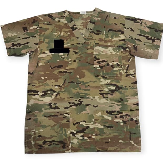 미육군 OCP SHAMRON MILLS 수술복 반팔셔츠(USED)