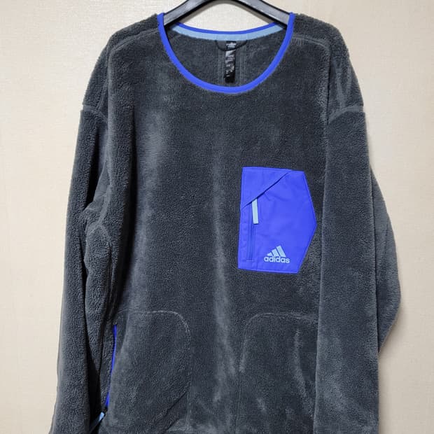 빅사이즈(3XL) 아디다스 플리스 스웨터