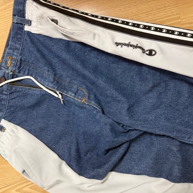 챔피온 자체커스텀 바지