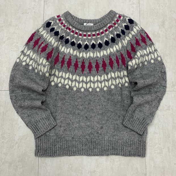 Lowlyfarm 패턴 니트 #406