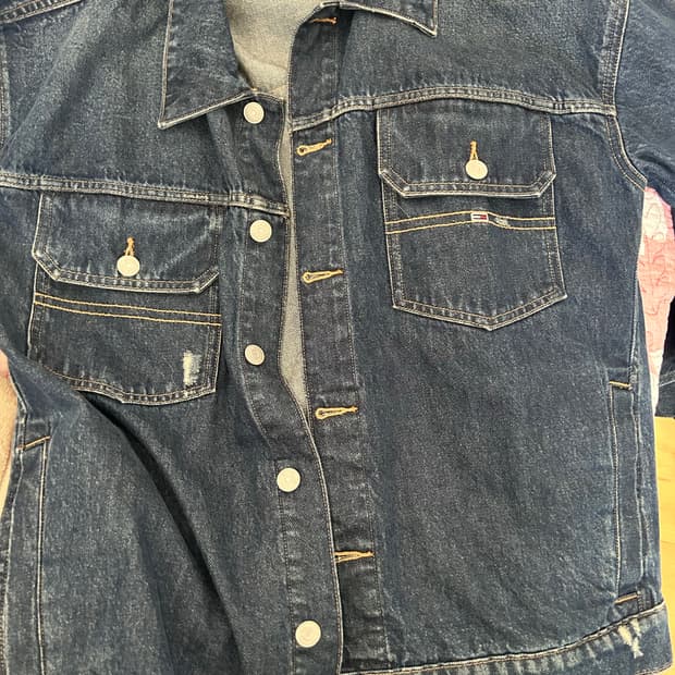 Tommy jeans 청자켓