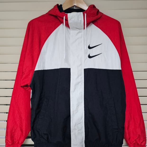 나이키 더블스우시 우븐 바람막이 M