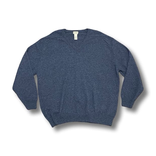 [2XL] LLBean 빈티지  브이넥 니트