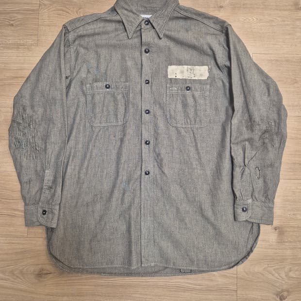 M) Bowwow 바우와우 샴브레이 셔츠