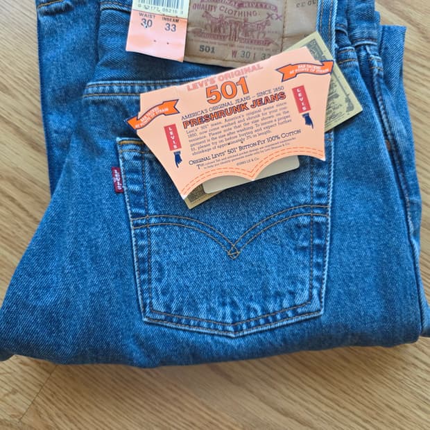 Levi’s 501 데드스탁 W30×L33 Made in USA