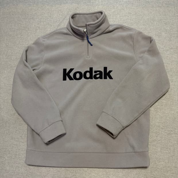 코닥 하프집업 플리스 맨투맨