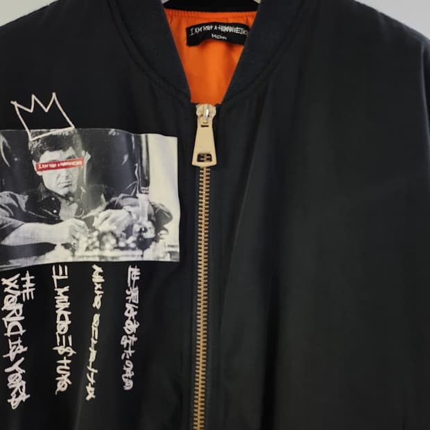 MA-1 점퍼 남성항공점퍼 아임낫어휴먼비잉