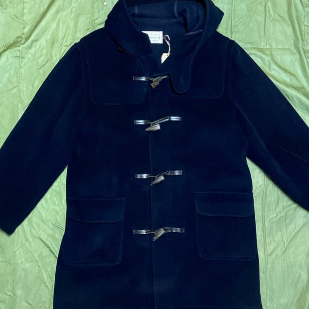 Scott & England 램스울 더플코트 XL