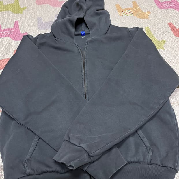 이지갭 후드집업 다크그레이 L