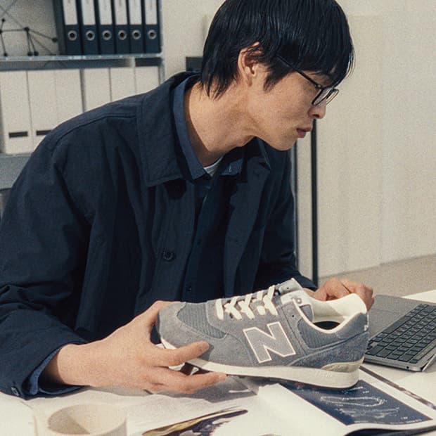 뉴발란스 X 포터리 574 프리미엄 소프트 그레이 280사이즈