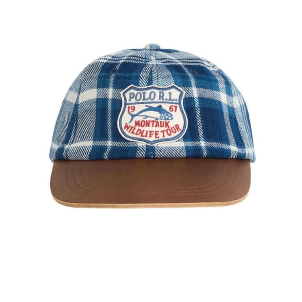 폴로 랄프 로렌 롱 빌 플란넬 캡 어쏘티드