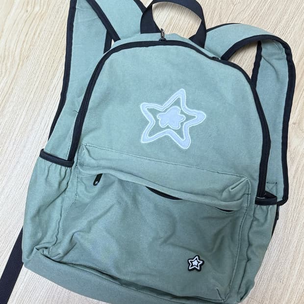 Star Team 스타팀 백팩 카키색