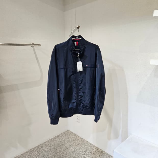 타미힐피거 블루종 자켓