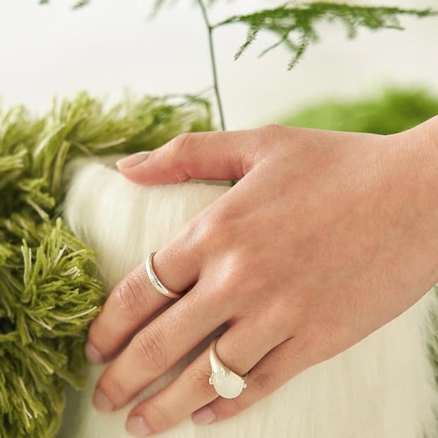 Love of the bush 실버 링