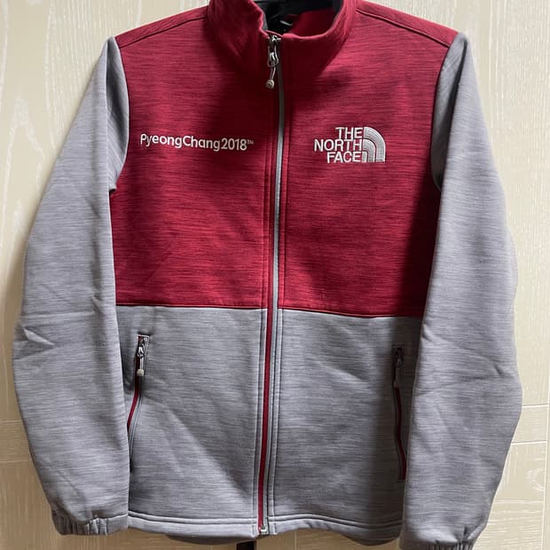 노스페이스 평창올림픽 트레이닝 기모 집업