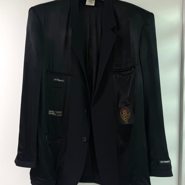 베트멍 인사이드아웃 블레이져 S