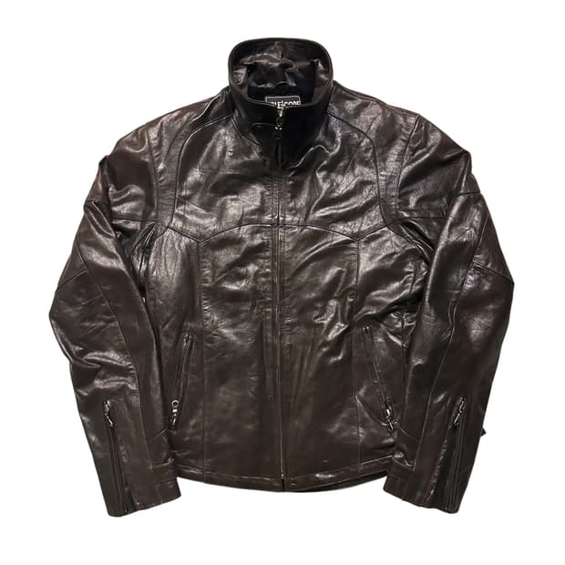 ROLE AND CODE 램스킨 레더 자켓