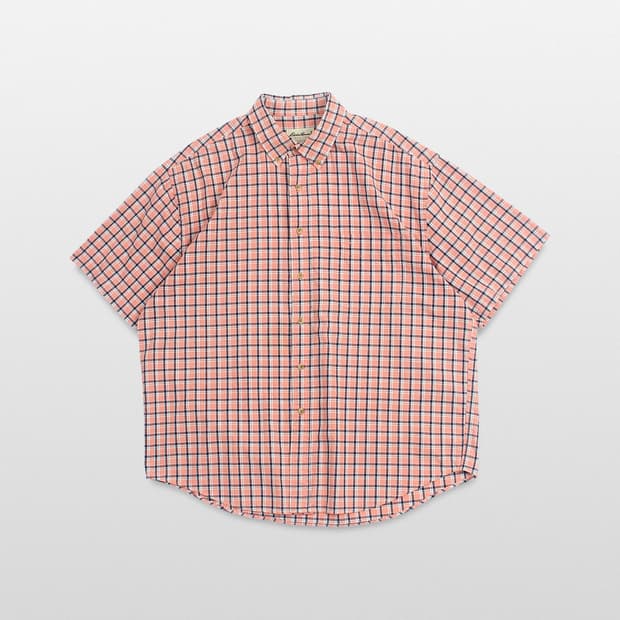 EDDIE BAUER Plaid Button-Down Shirt