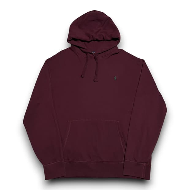 Polo Ralph Lauren 버건디 후드티