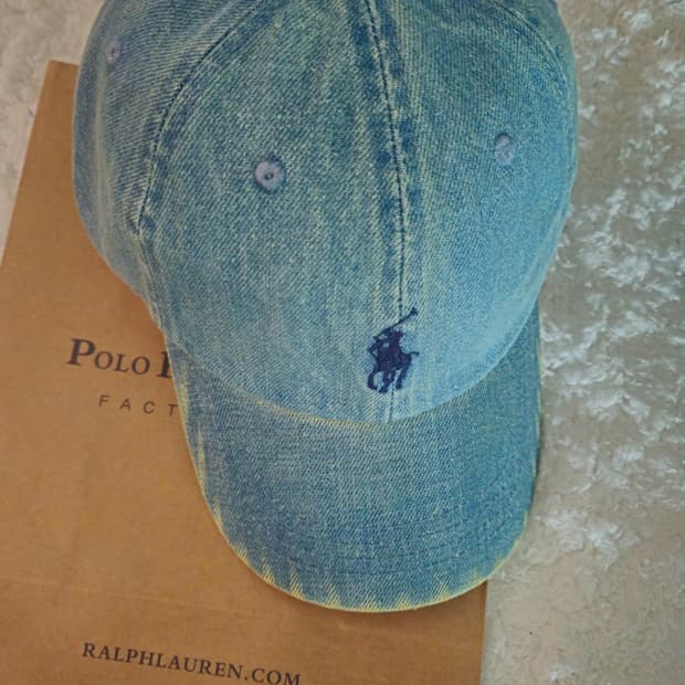 폴로 데님모자 폴로 볼캡 새상품