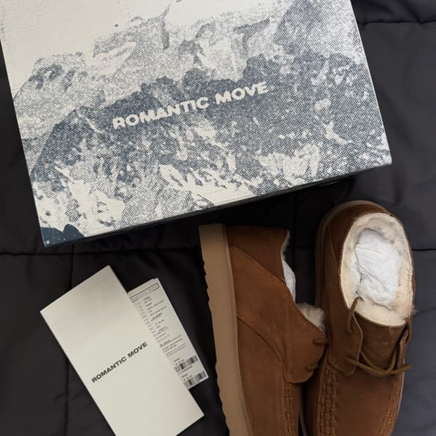 로맨틱무브 보위 윈터 슈즈 R24U001 (체슈넛) 270