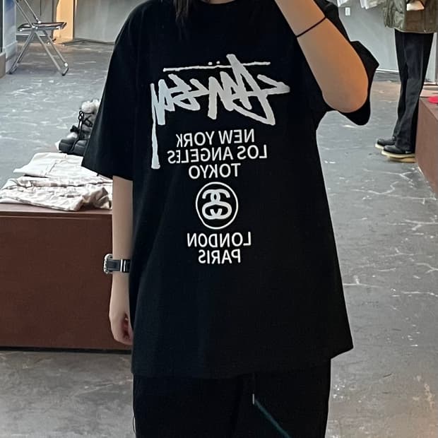 스투시 월드투어 반팔 H1487