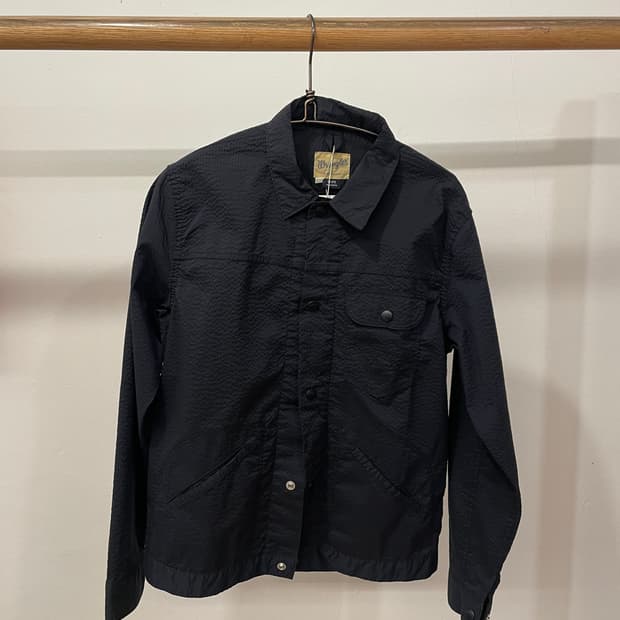 wrangler x ships seersucket jacket