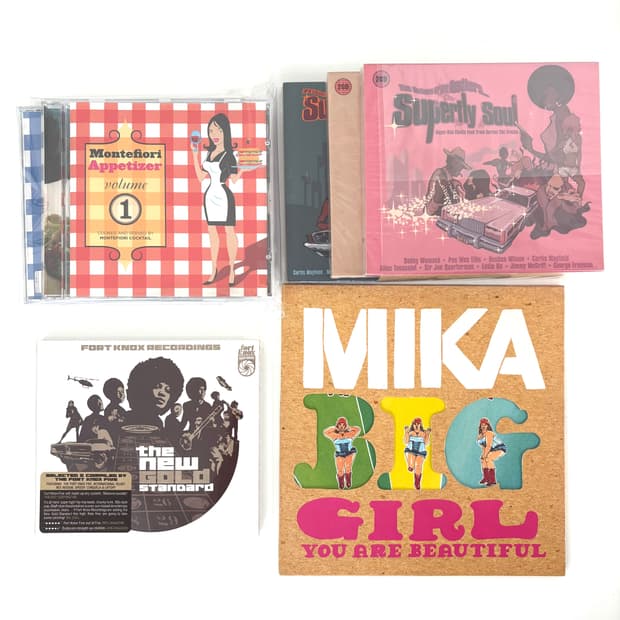 CD x 6, 7"VInyl x 1 