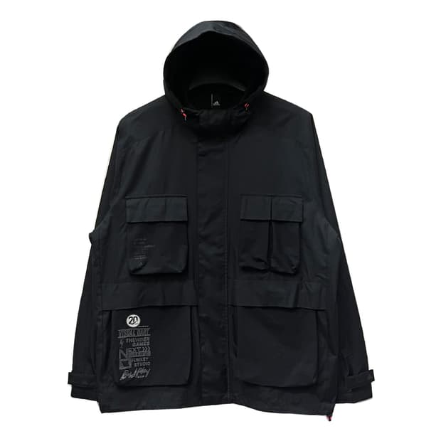 아디다스 유틸리티 윈드브레이커 바람막이 자켓 XL