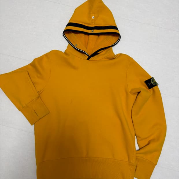 [ L ] 00‘s 스톤아일랜드 핑거홀 아카이브 스웻 후드