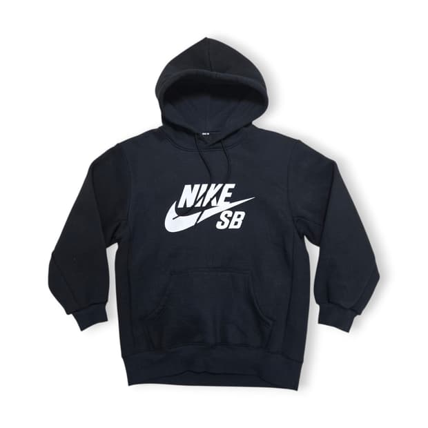 Nike 나이키 SB 블랙 후드 티셔츠기모 올드스쿨
