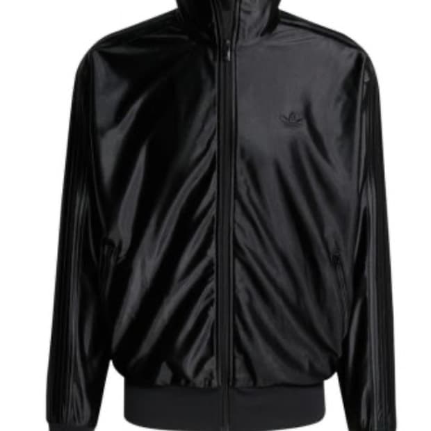 (M) 아디다스 파이어버드 메탈릭 트랙탑 져지 블랙