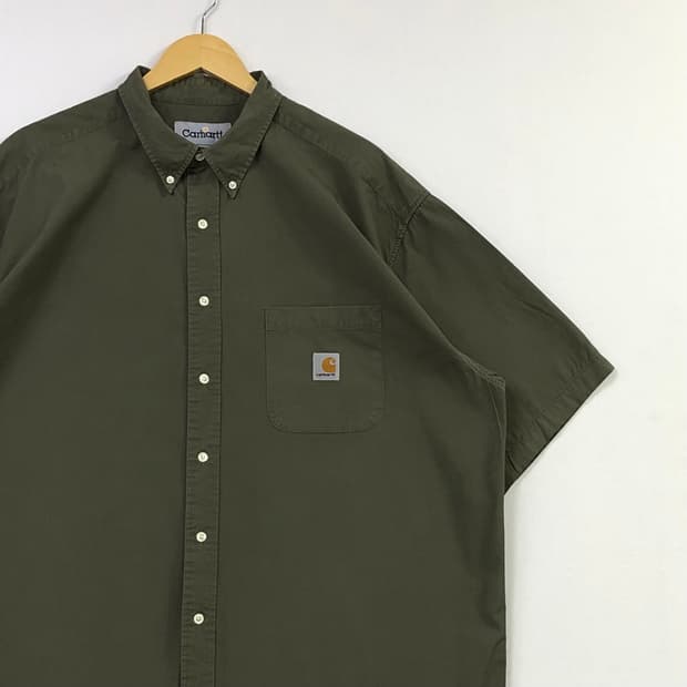 Xxl 칼하트 카키 워크 셔츠