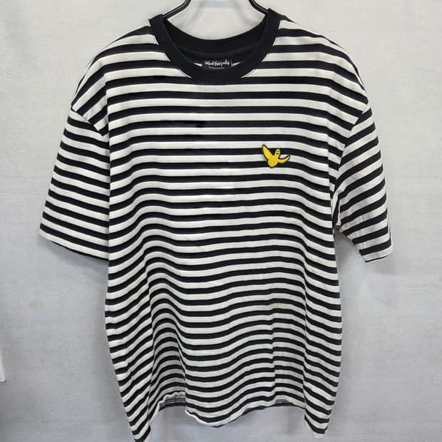 와릿이즌 마크곤잘레스 단가라 스트라이프 반팔 L